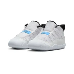 Elastic/Bungee|Baby Sneakers-Nike Jordan 11 White/Legend Blue