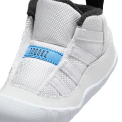 Elastic/Bungee|Baby Sneakers-Nike Jordan 11 White/Legend Blue