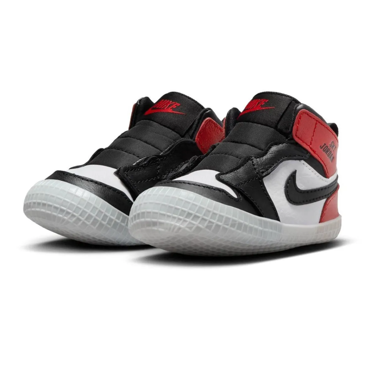 Elastic/Bungee|Baby Sneakers-Nike Jordan 1 Crib Bootie