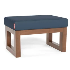 Ottomans-Monte Design Joya Ottoman - Enviroleather Fabric
