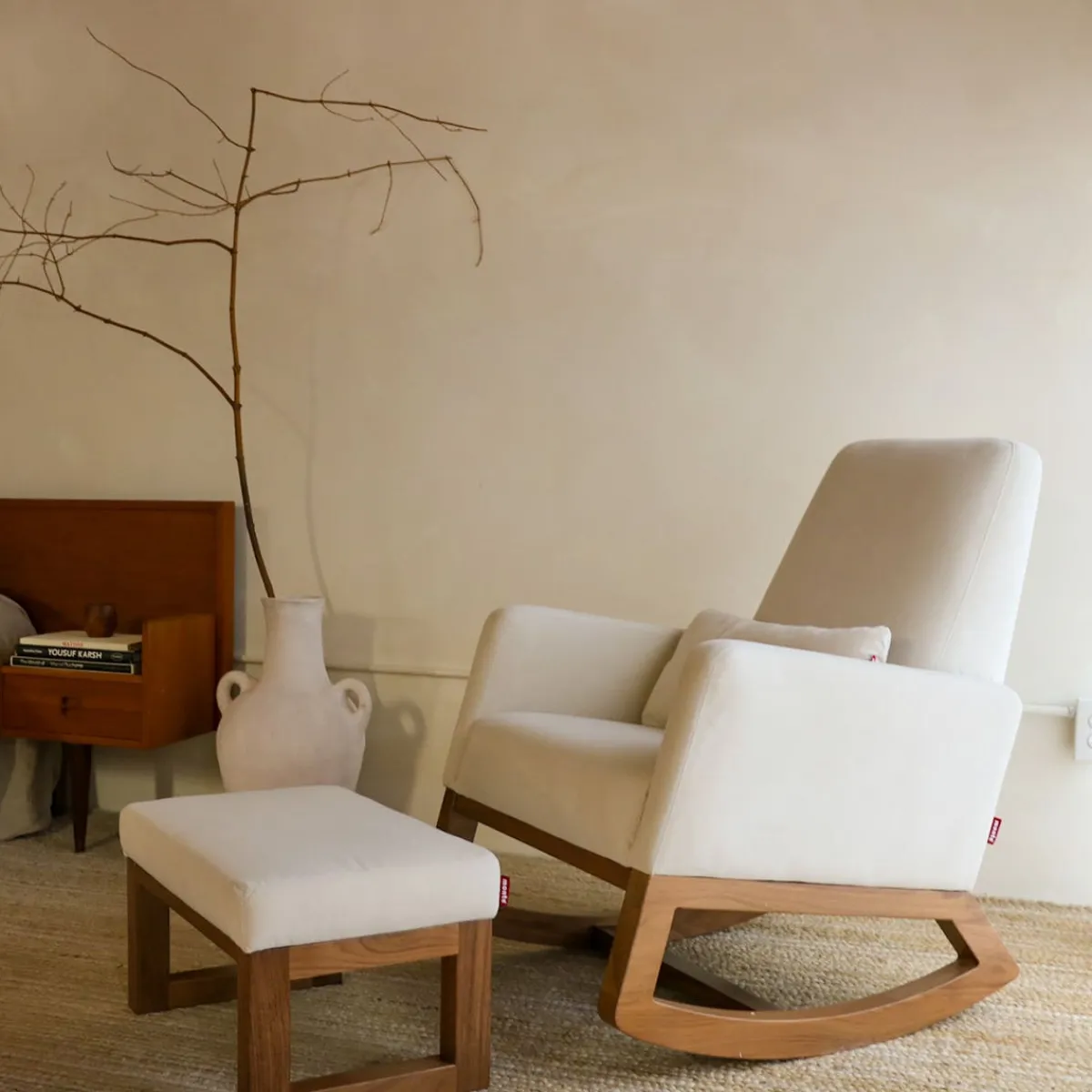 Rocking Chairs-Monte Design Joya Rocker - Fabric