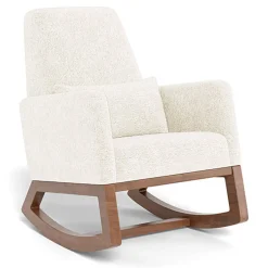 Rocking Chairs-Monte Design Joya Rocker - Faux Sheepskin