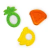 Teethers|Pacifiers + Clips-Bright Starts Juicy Chews Textured Teethers (3 Pack)
