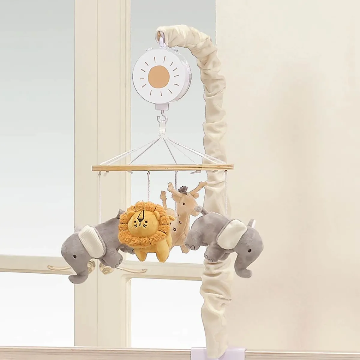 Mobiles-Lambs & Ivy Jungle Adventure Musical Mobile