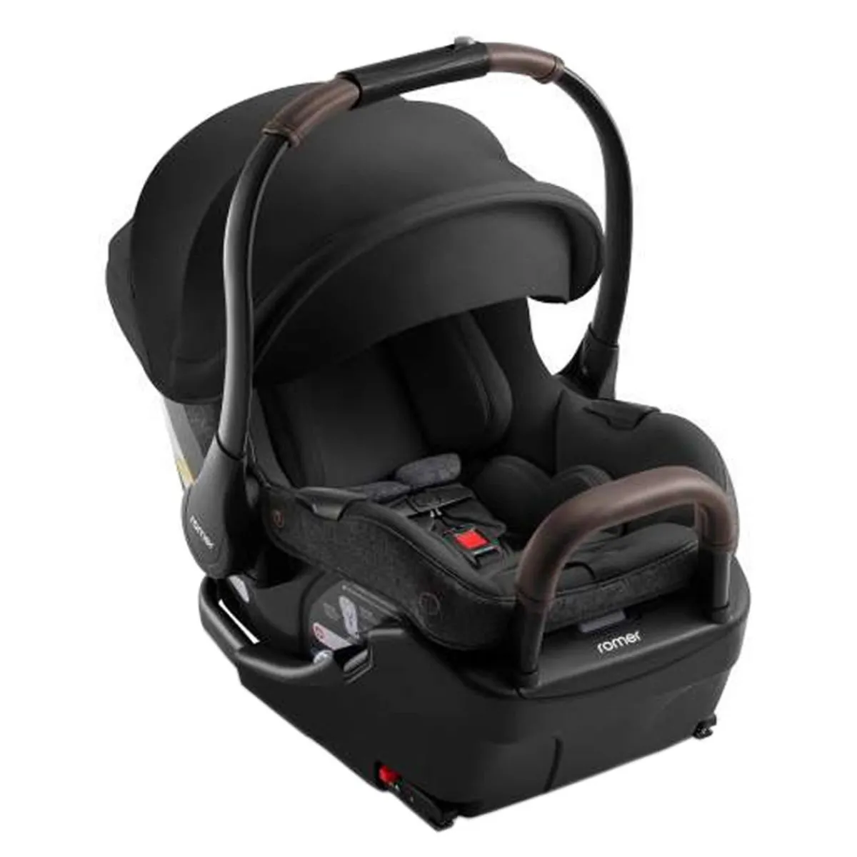 Car Seat Bases|Nfant Car Seats-Romer Juni Infant Car Seat with Versa Base Peppercorn