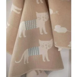 Blankets-David Fussenegger Juwel Cats All Over (90x70)