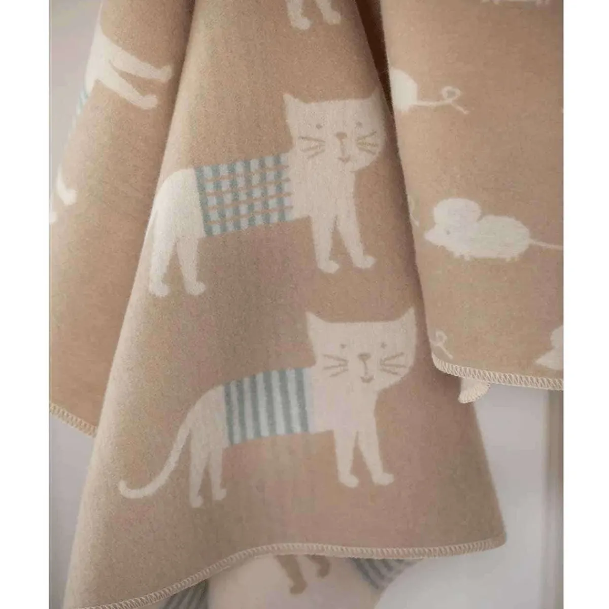 Blankets-David Fussenegger Juwel Cats All Over (90x70)