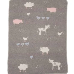 Blankets-David Fussenegger Juwel Farm Life Smoke