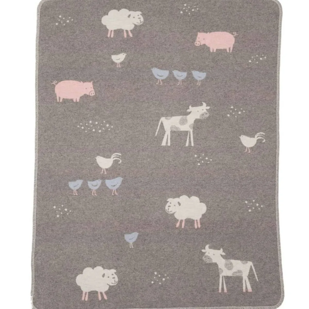 Blankets-David Fussenegger Juwel Farm Life Smoke