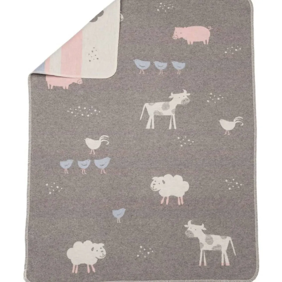 Blankets-David Fussenegger Juwel Farm Life Smoke