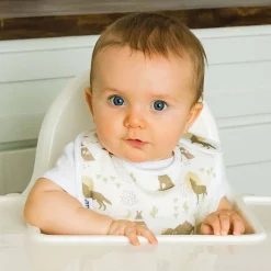 Bibs + Burps-Tiny Twinkle Kaffle Feeder Bib (3 Pack)