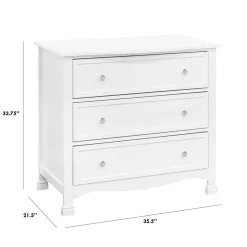 Dressers-DaVinci Kalani 3 Drawer Dresser