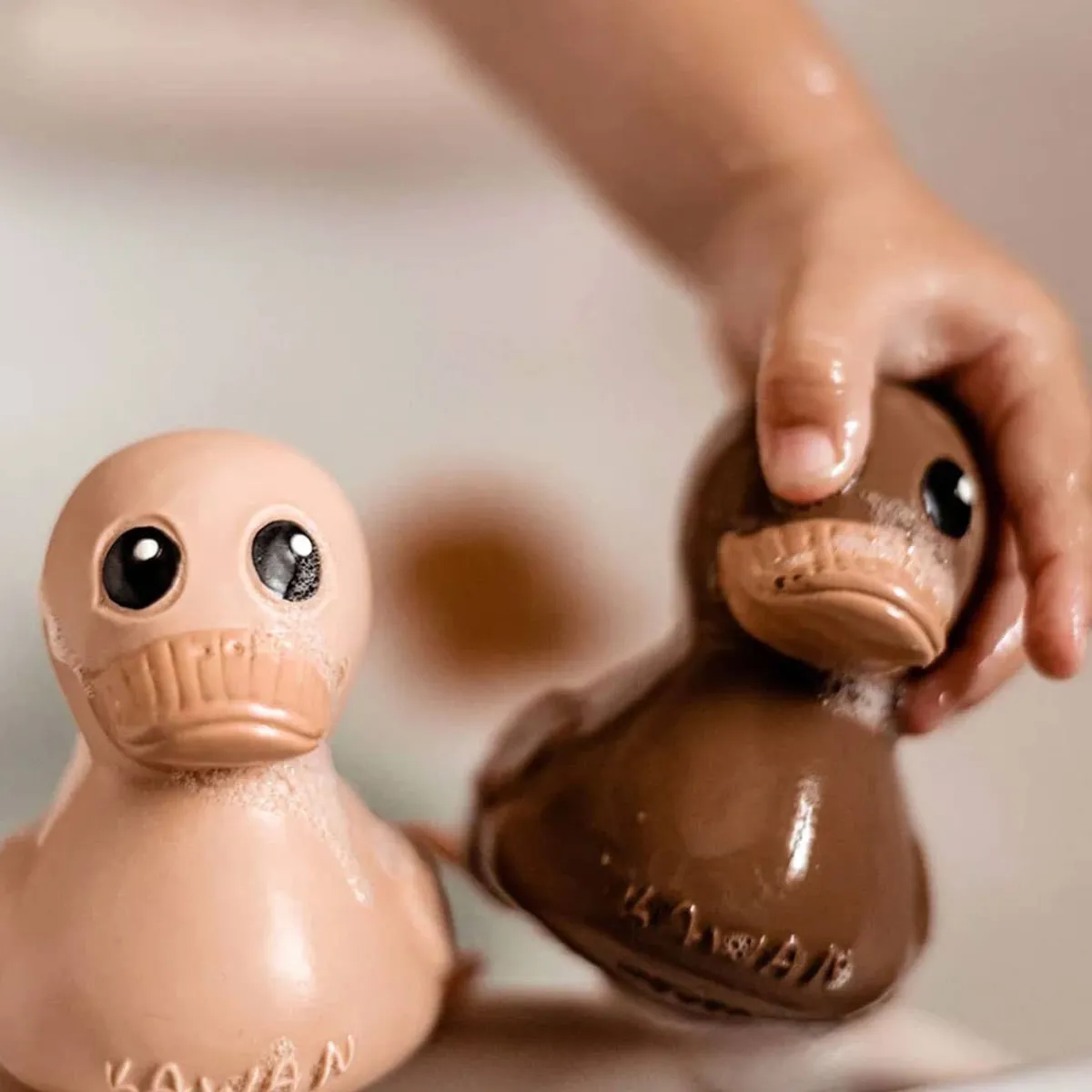 Bath Toys-Hevea Kawan Mini Rubber Duck