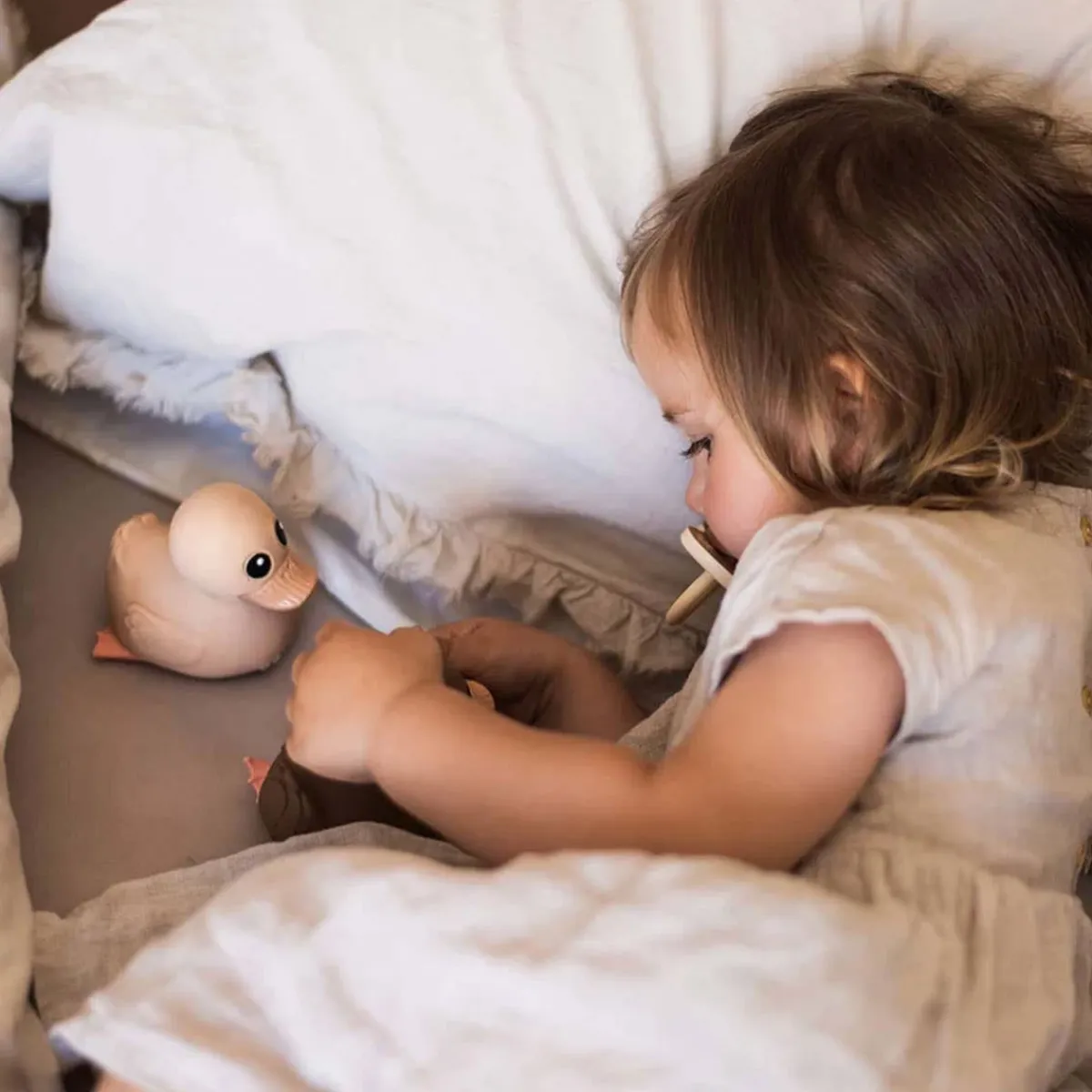 Bath Toys-Hevea Kawan Mini Rubber Duck