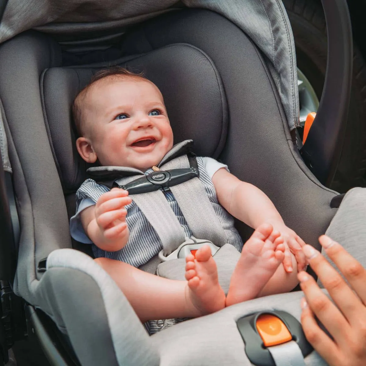 Car Seat Bases|Nfant Car Seats-Chicco KeyFit 35 ClearTex Infant Car Seat Shadow