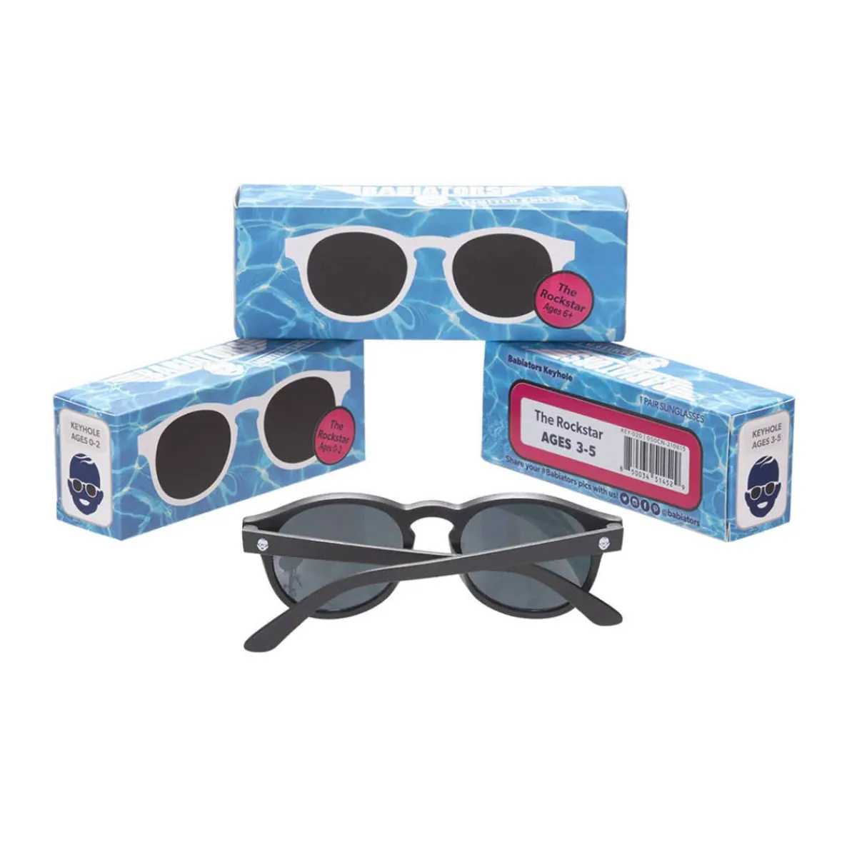 Sunglasses-Babiators Keyhole Mirrored Sunglasses (Limited Edition)