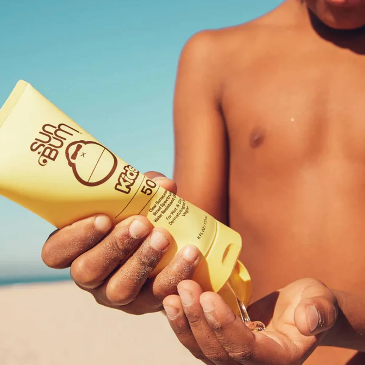 Sunscreen-Sun Bum Kids Clear Sunscreen Lotion SPF 50