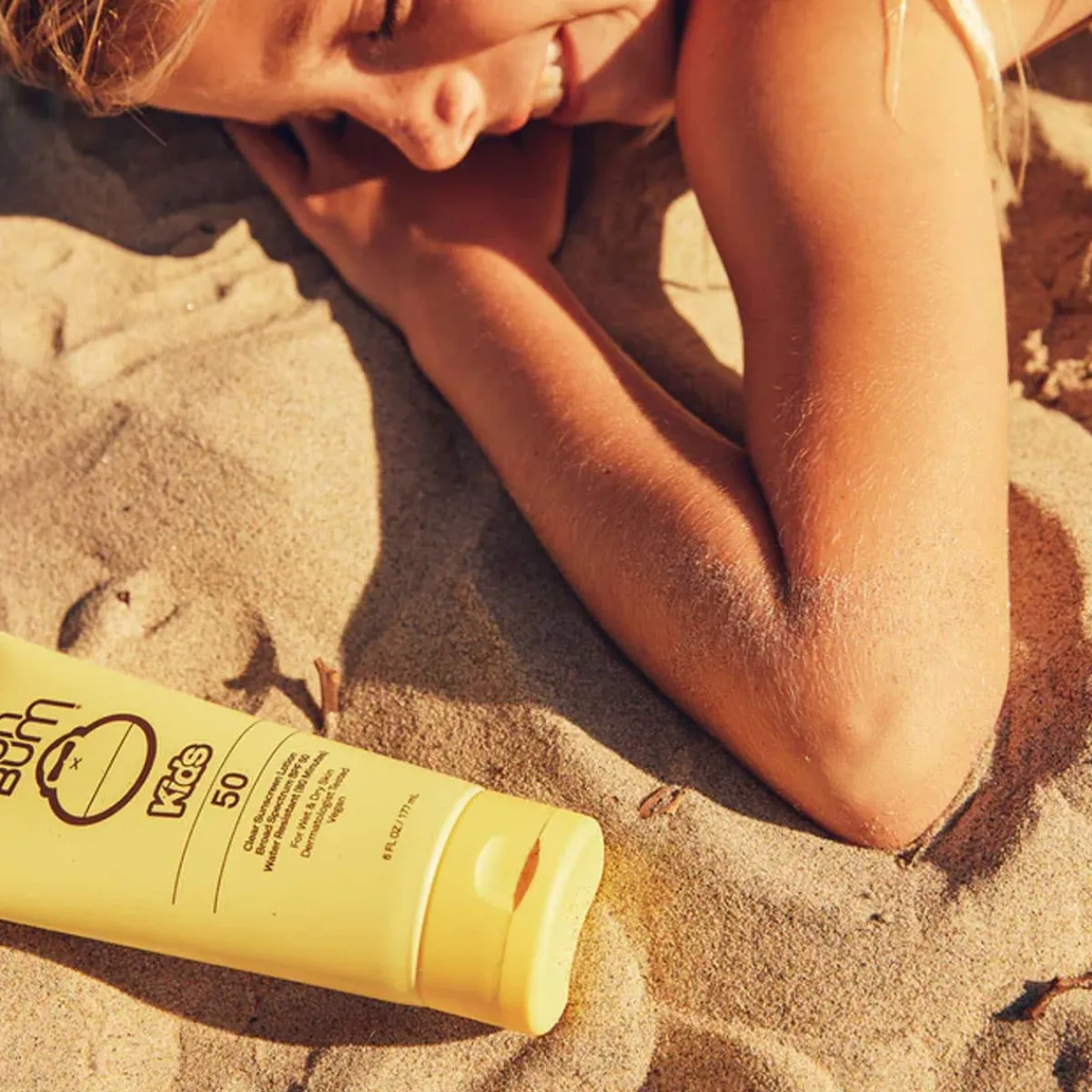 Sunscreen-Sun Bum Kids Clear Sunscreen Lotion SPF 50