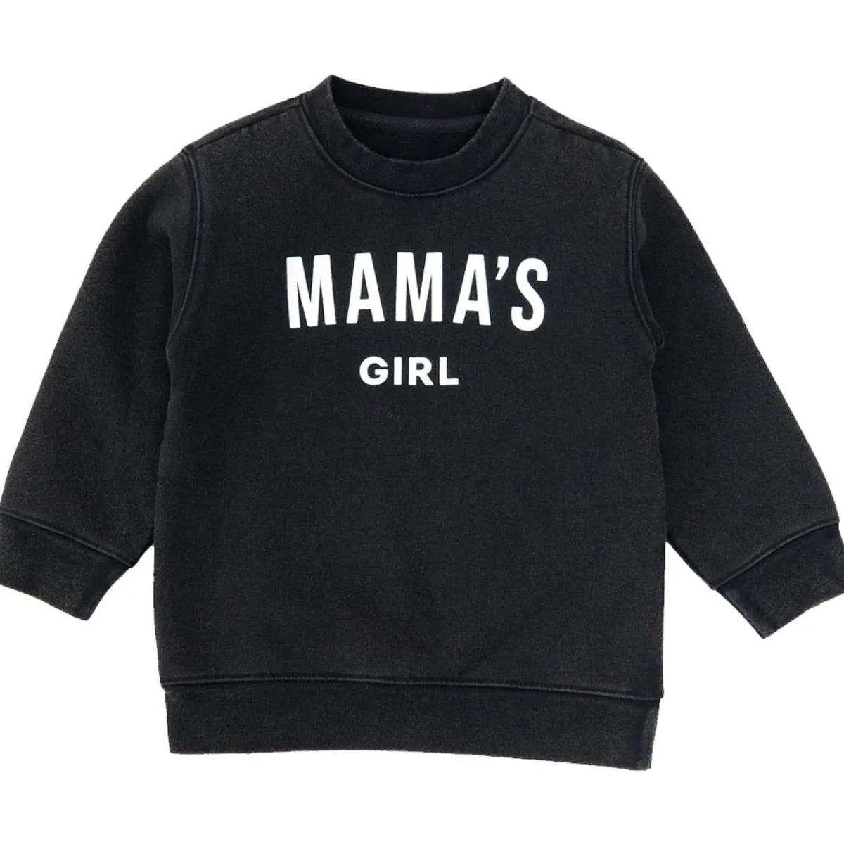 Sweaters + Jackets-Brunette the Label Kids Core Crew (Mama's Girl) Acid Black