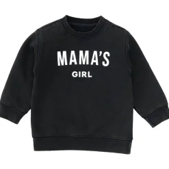 Sweaters + Jackets-Brunette the Label Kids Core Crew (Mama's Girl) Acid Black