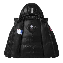 Winter Coats-Canada Goose Kids Crofton Hoody Black