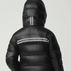 Winter Coats-Canada Goose Kids Crofton Hoody Black