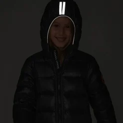 Winter Coats-Canada Goose Kids Crofton Hoody Black