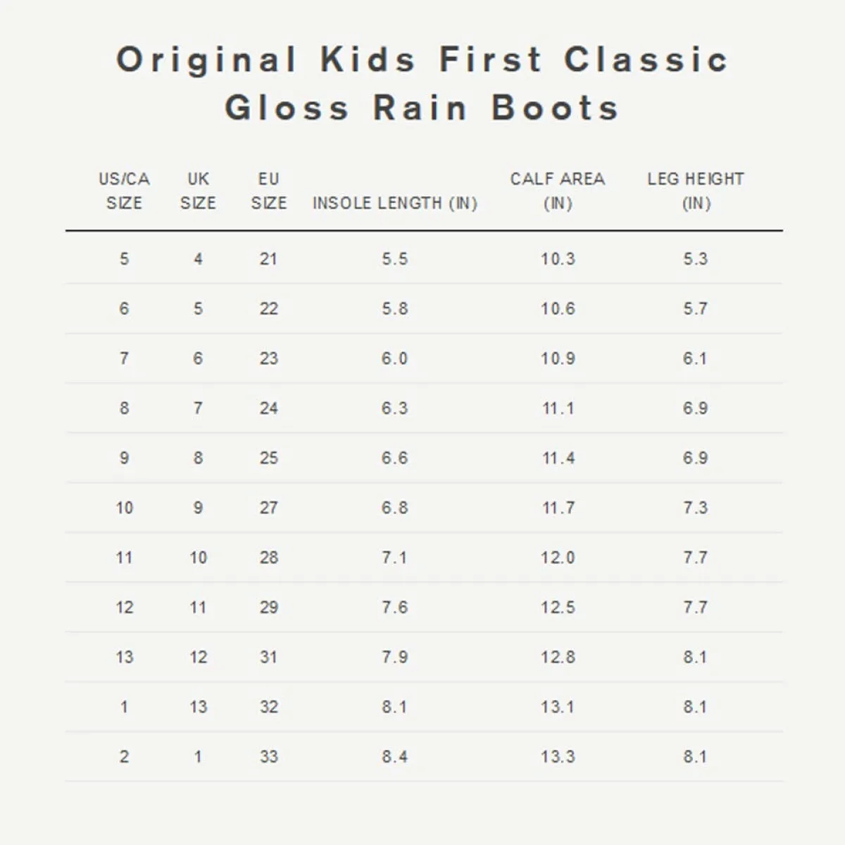 Rain Boots-Hunter Kids First Classic (Gloss)