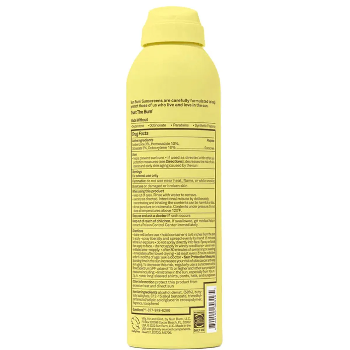 Sunscreen-Sun Bum Kids Sunscreen Spray SPF 50