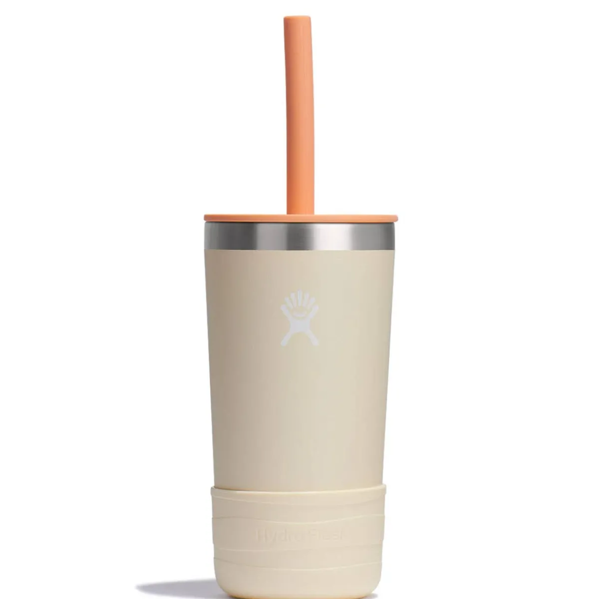 Kids Water Bottles|Sippy Cups + Straw Cups-Hydro Flask Kids Tumbler with Straw & Boot (12 oz)