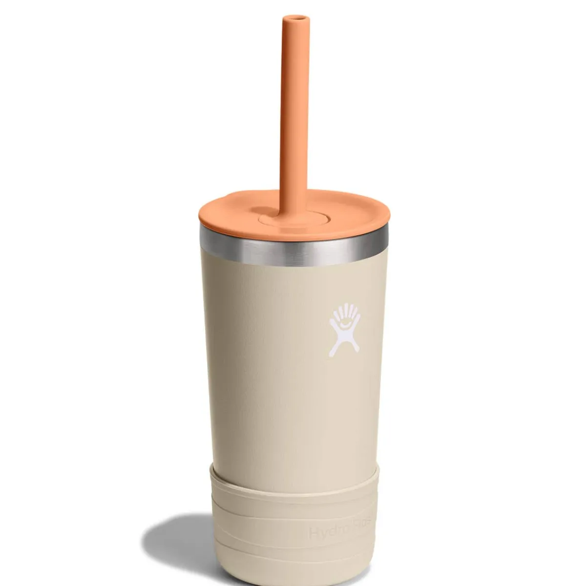 Kids Water Bottles|Sippy Cups + Straw Cups-Hydro Flask Kids Tumbler with Straw & Boot (12 oz)