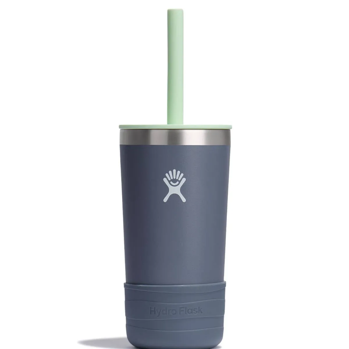 Kids Water Bottles|Sippy Cups + Straw Cups-Hydro Flask Kids Tumbler with Straw & Boot (12 oz)