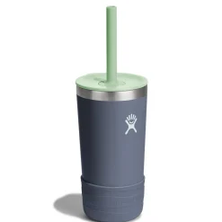 Kids Water Bottles|Sippy Cups + Straw Cups-Hydro Flask Kids Tumbler with Straw & Boot (12 oz)