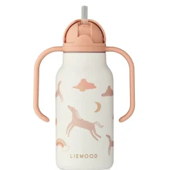 Kids Drinkware|Kids Water Bottles-Liewood Kimmie Bottle (250 mL)