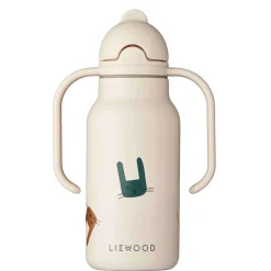Kids Drinkware|Kids Water Bottles-Liewood Kimmie Bottle (250 mL)