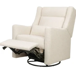 Motorized Gliders|Gliders-Babyletto Kiwi Plus Power Glider Recliner with Power Headrest (Boucle)