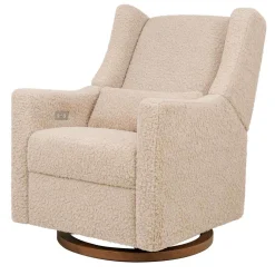 Motorized Gliders|Gliders-Babyletto Kiwi Power Glider Recliner (Luxe Teddy)