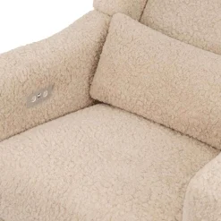 Motorized Gliders|Gliders-Babyletto Kiwi Power Glider Recliner (Luxe Teddy)