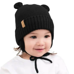 Winter Hats-Jan & Jul Knit Bear Winter Hat