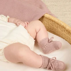 Infant Socks + Booties-Quincy Mae Knit Booties