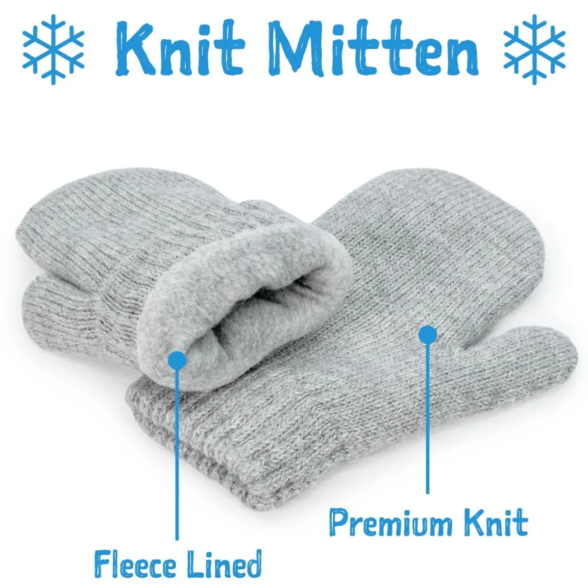Mitts + Gloves-Jan & Jul Knit Mittens