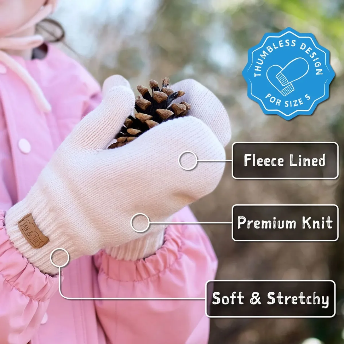 Mitts + Gloves-Jan & Jul Knit Mittens