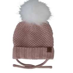 Winter Hats-Calikids Knit Pom Pom Hat