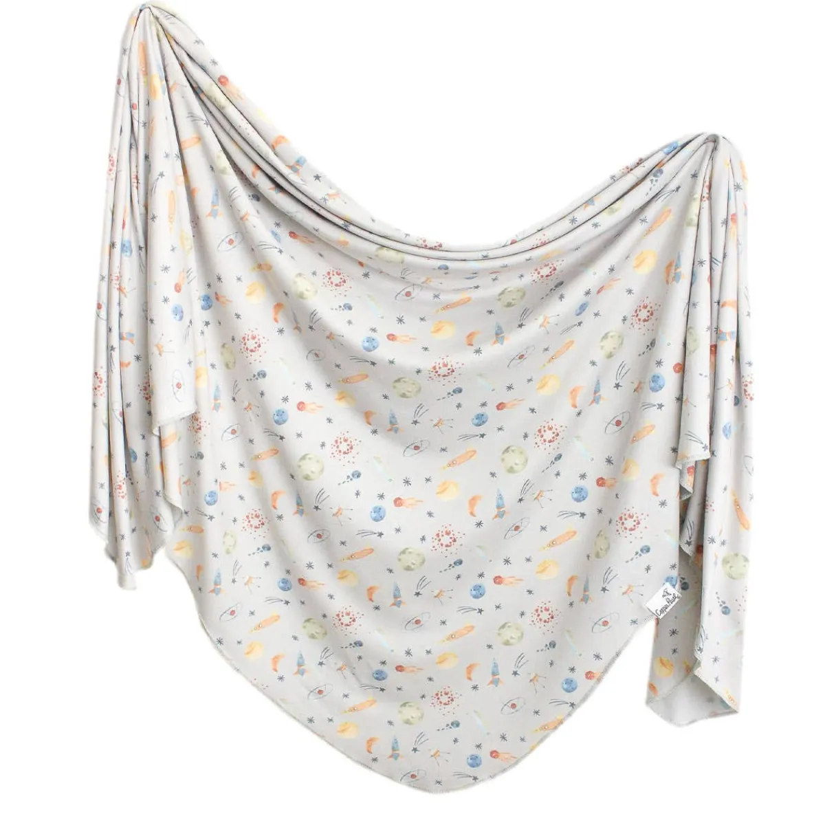Blankets|Sleep Sacks + Wraps-Copper Pearl Knit Swaddle Blanket