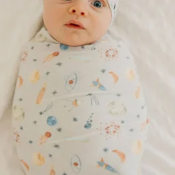 Blankets|Sleep Sacks + Wraps-Copper Pearl Knit Swaddle Blanket
