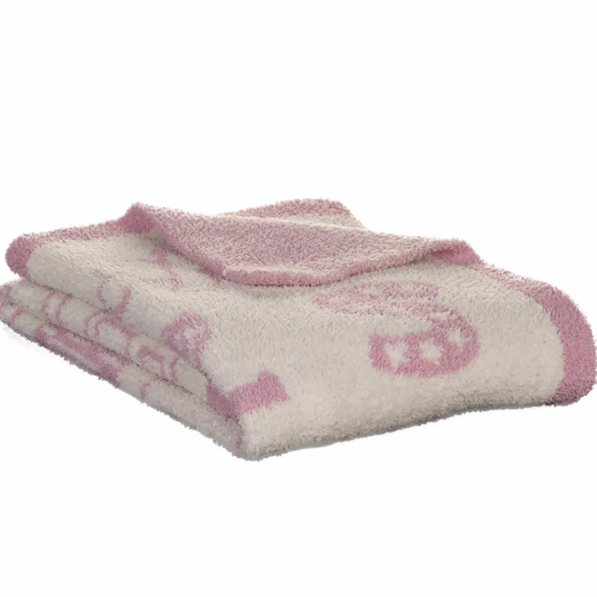 Blankets-Living Textiles Knitted Fuzzy Blanket (My First Alphabet)