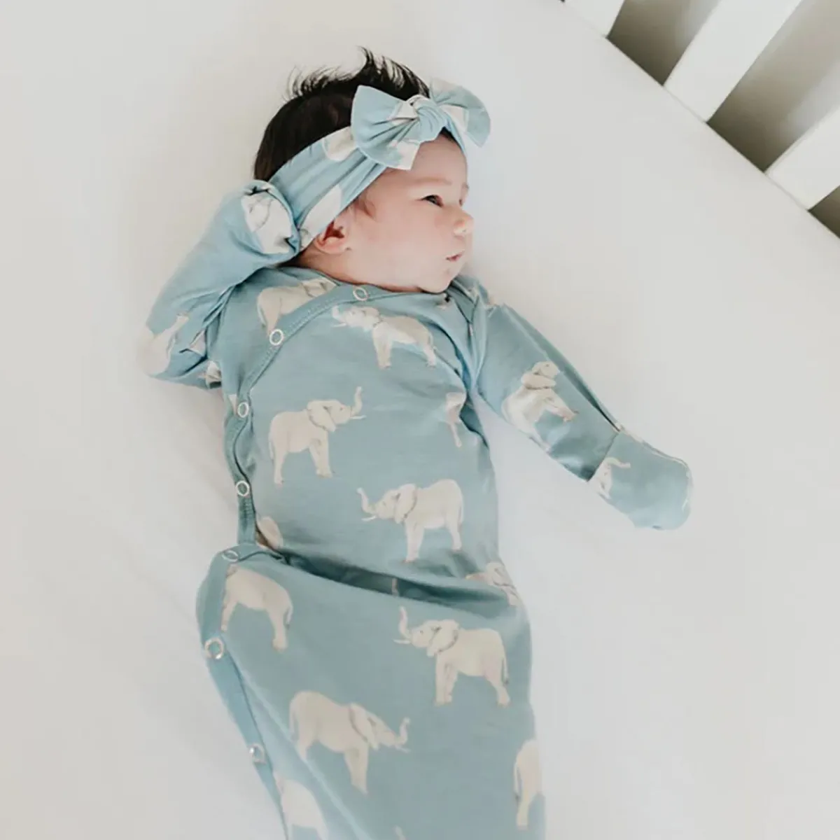 Nightgowns-Copper Pearl Knotted Gown