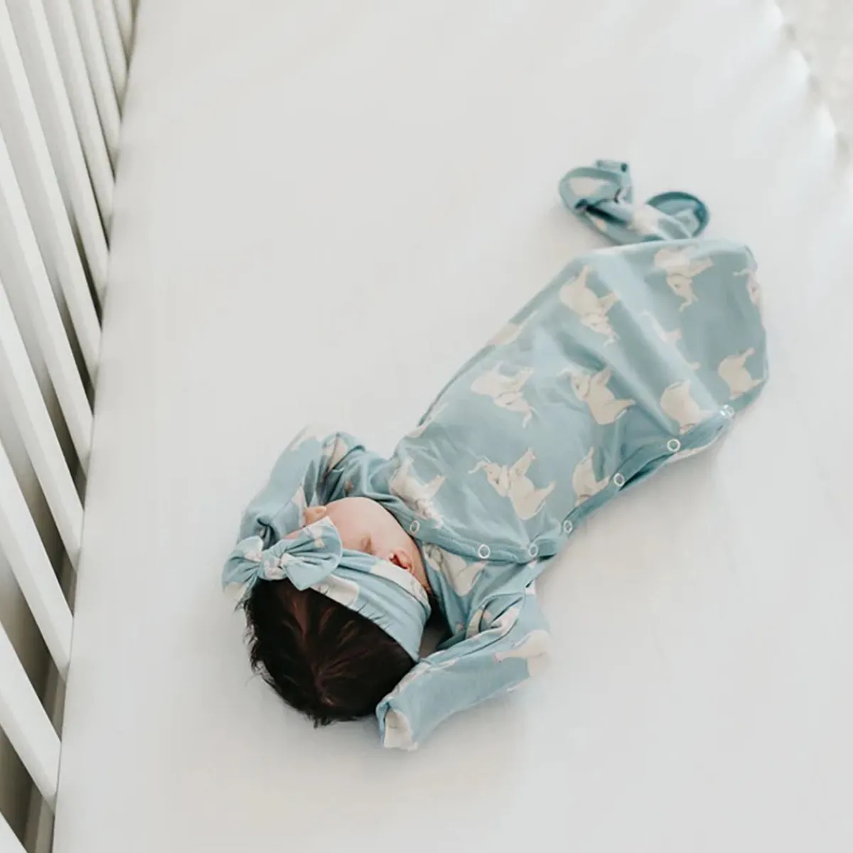 Nightgowns-Copper Pearl Knotted Gown