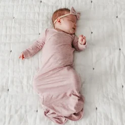 Nightgowns-Copper Pearl Knotted Gown