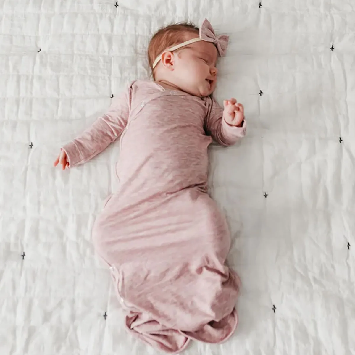 Nightgowns-Copper Pearl Knotted Gown